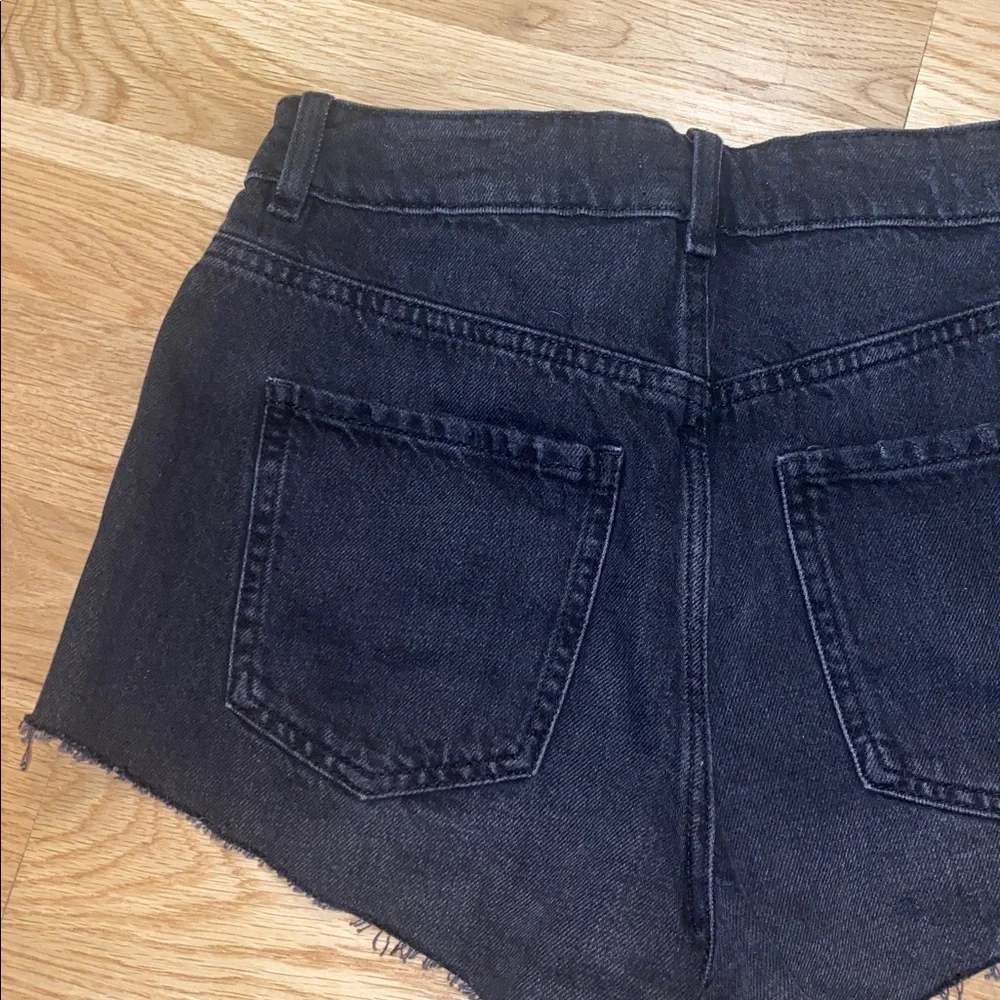 Garage Festival Black Denim Shorts size 27